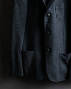 "MIHARA YASUHIRO" Hidden zip detail tailored jacket