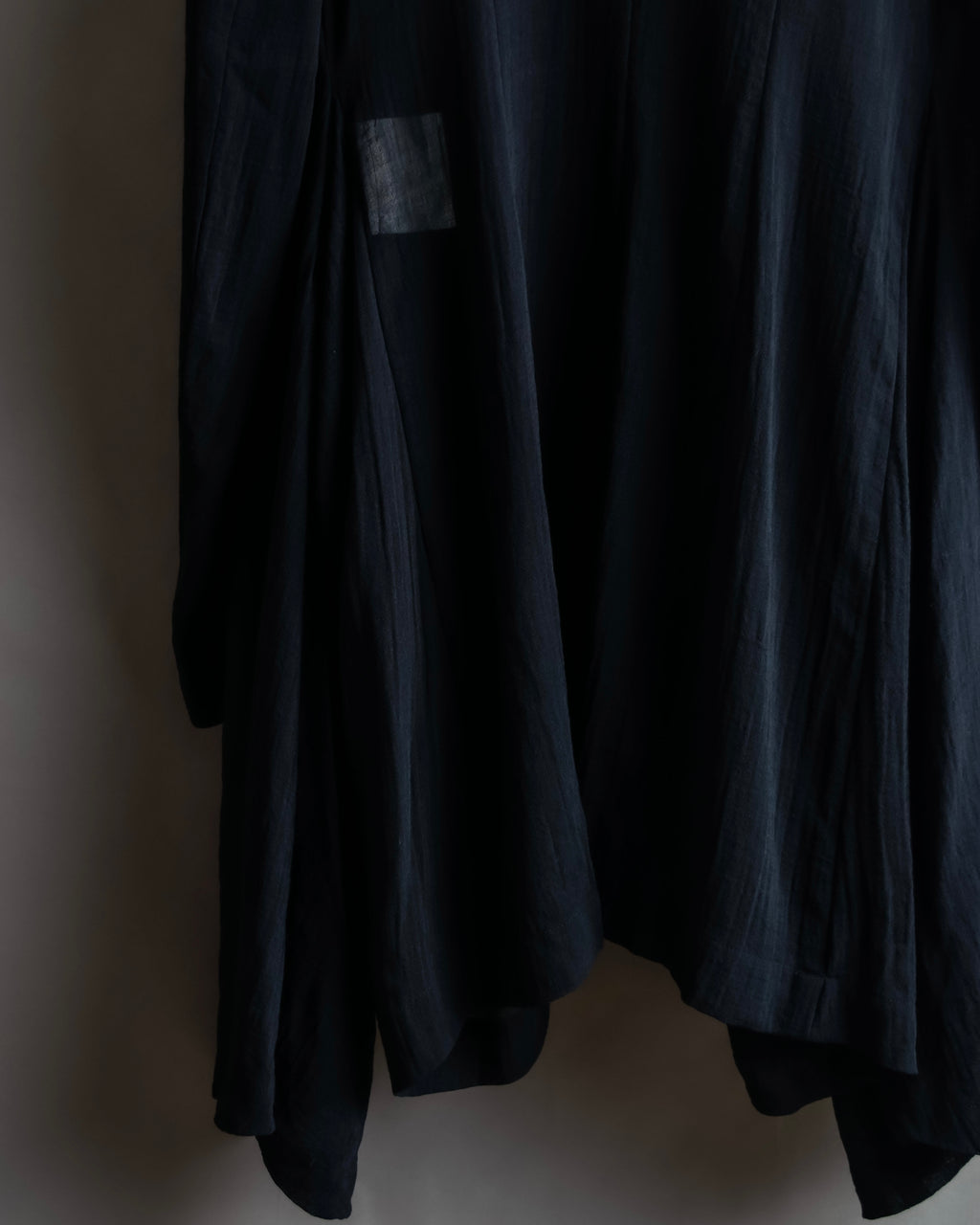 "COMME des GARCONS" 99SS sheer drape docking detail tailored jacket