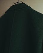 "Yves Saint Laurent" late 80's-early 90's Structured wool mohair double breasted coat