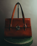 "Jean Paul Gaultier" 90's-00's Structured leather shoulder bag