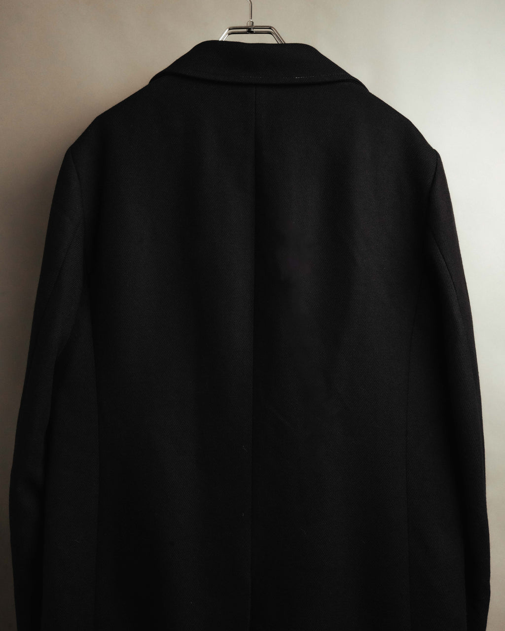 “MOSCHINO” 90’s-00’s wool cashmere tailored long coat