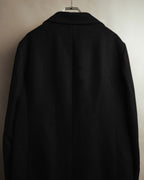 “MOSCHINO” 90’s-00’s wool cashmere tailored long coat