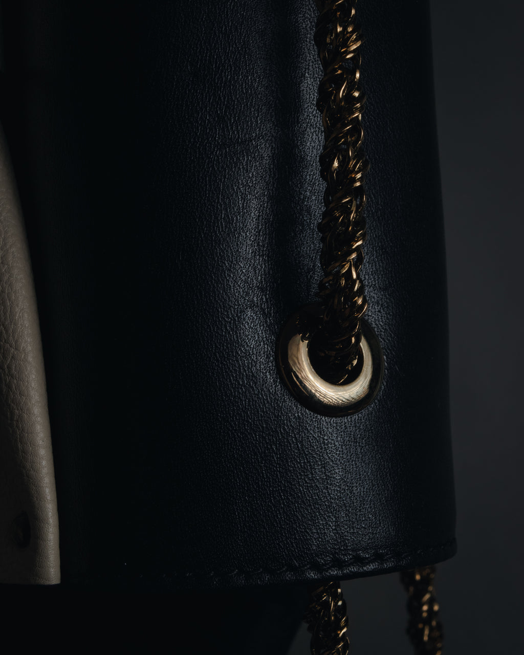 "Chloe" June bow-detail chain shoulder bag