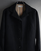 Abrigo de lana de sastrería minimalista de los años 90-00 de Dolce & Gabbana