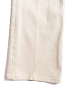 MIU MIU/ Back Metal Logo Designed Riding Pants Beige