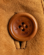 "LOEWE" Out pocket detail oversized suede jacket