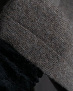 "HERMES" Margiela period cashmere high neck knit pullover