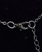 "Tiffany&Co" Elsa Peretti infinity cross silver necklace