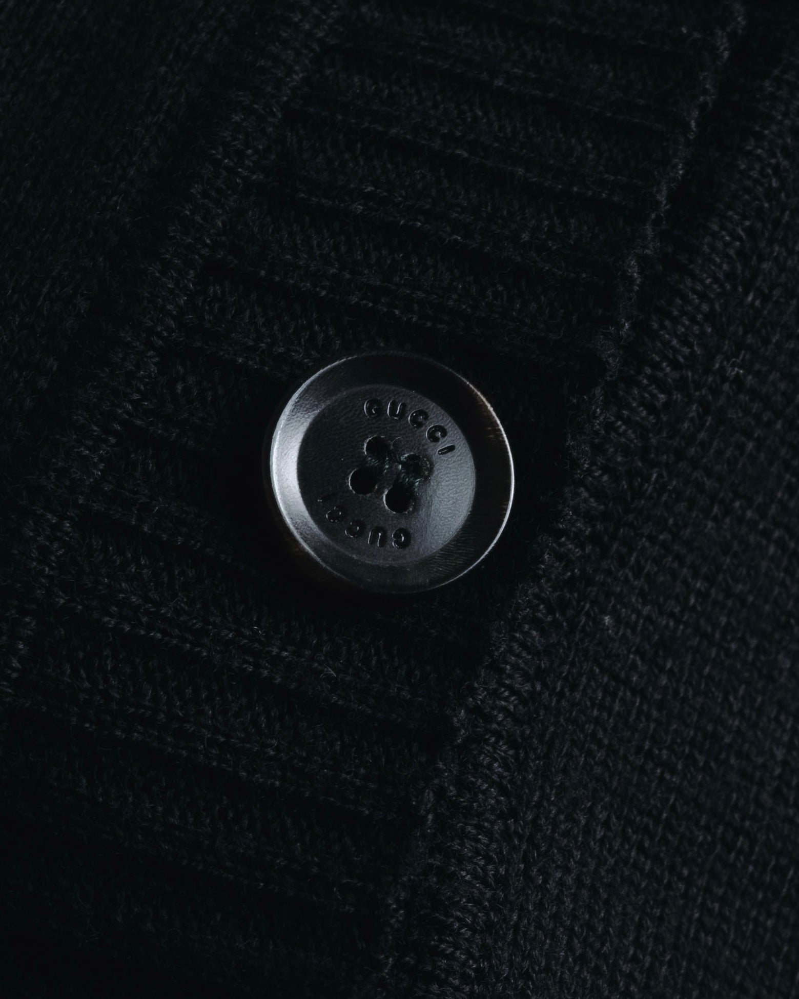 "GUCCI" Michele-era refined emblem cardigan