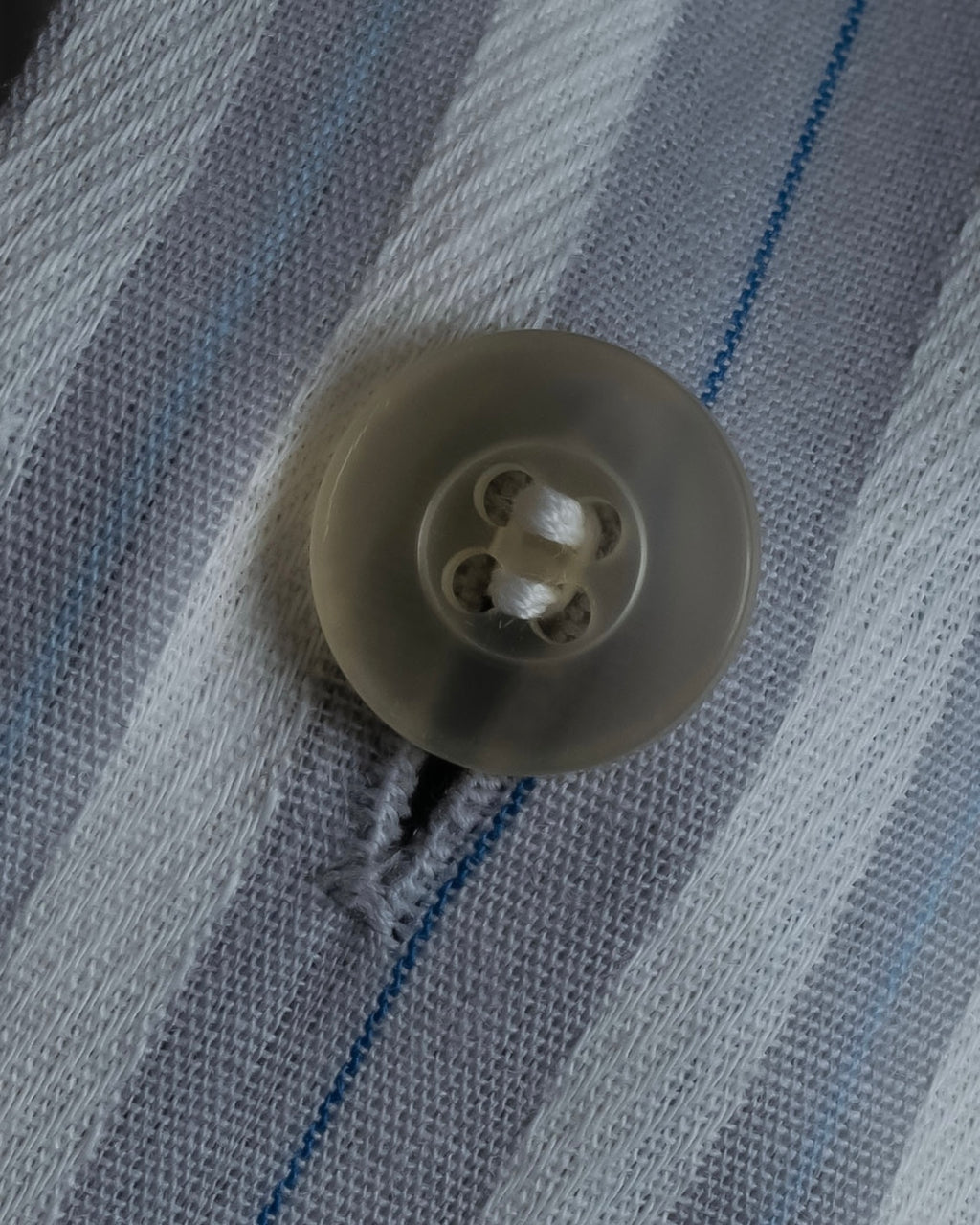 "Vintage multi-stripe pattern shirt"