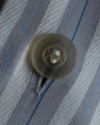 "Vintage multi-stripe pattern shirt"