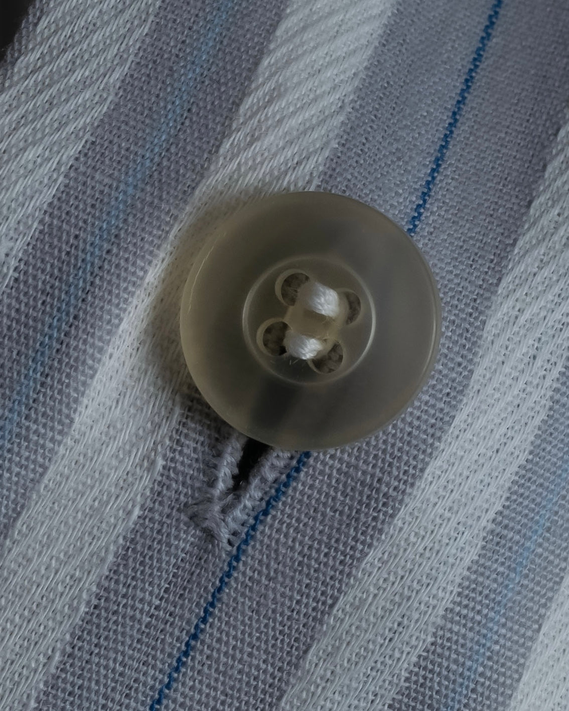 "Vintage multi-stripe pattern shirt"