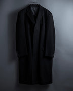 "Ermenegildo Zegna" Drapey finish 100% cashmere cloth chester coat