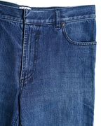 Christian Dior/ Cut Out Hem Straight Silhouette Denim