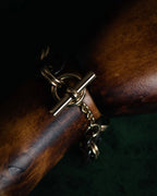 “HERMES” 20’s Eurydice horn chain bracelet