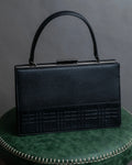 "BURBERRY" Nova check embossed leather hand bag