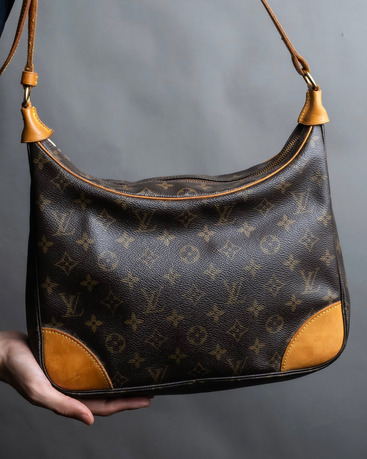 "LOUIS VUITTON" Boulogne 30 monogram pattern shoulder bag