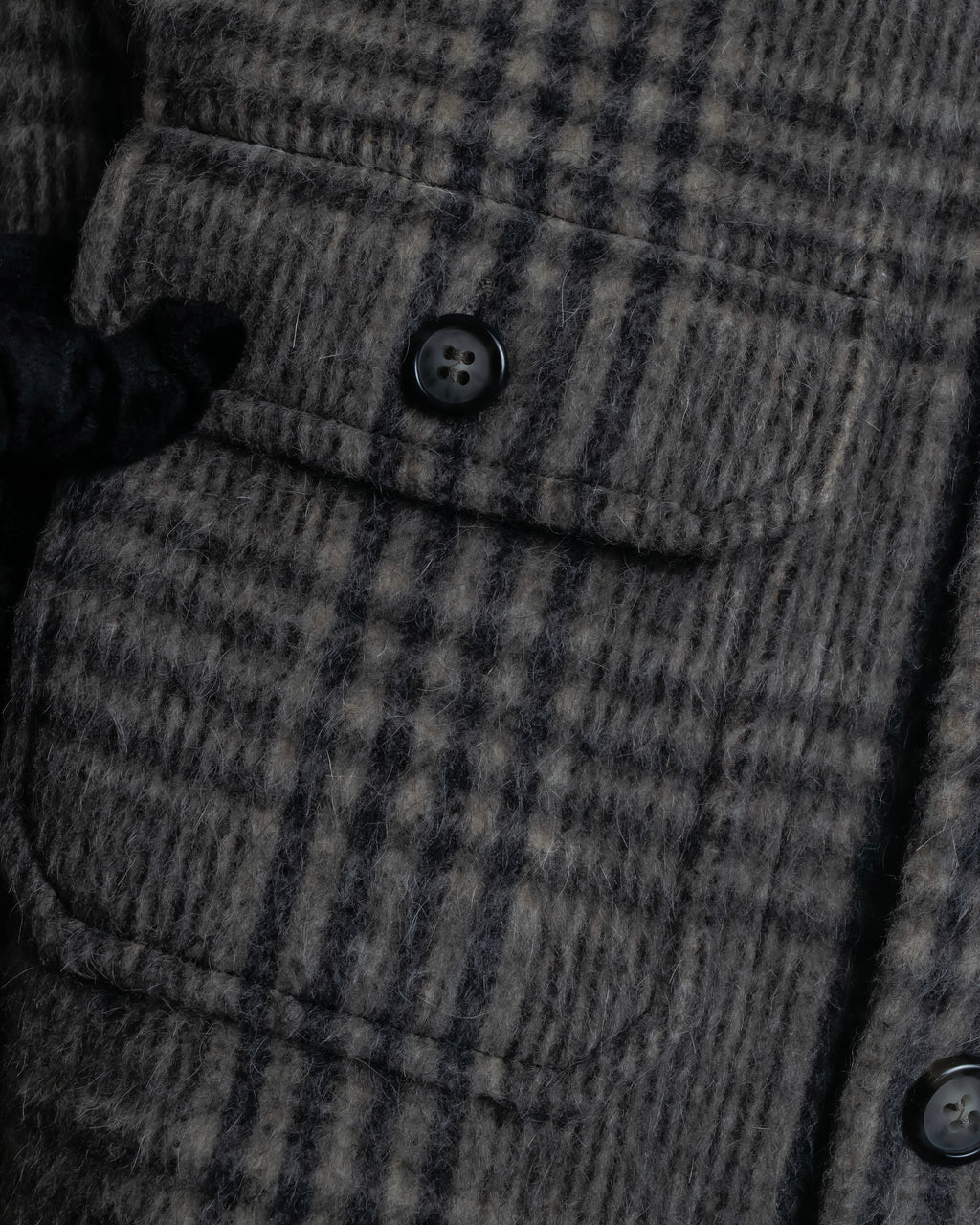 "Dolce &amp; Gabbana" Check pattern front pocket shirt jacket