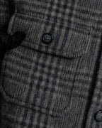 "Dolce &amp; Gabbana" Check pattern front pocket shirt jacket