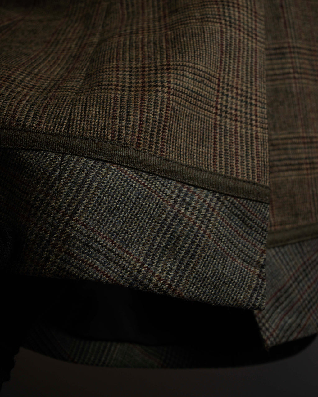 "PAUL SMITH" Flaming detail glen plaid set up