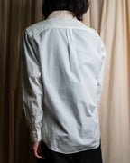 "HERMES" Margiela period collar change shirt