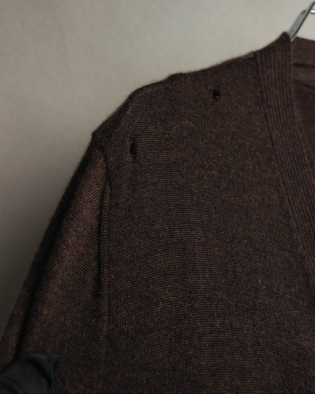 -SPECIAL- “HERMES” 00’s Cashmere cardigan and sleeveless knit twin set