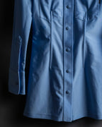 "ALEXANDER WANG" Three-dimensional cut design light blue shirt