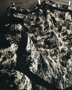 "Christian Dior" 80's-90's Artful abstract silk scarf