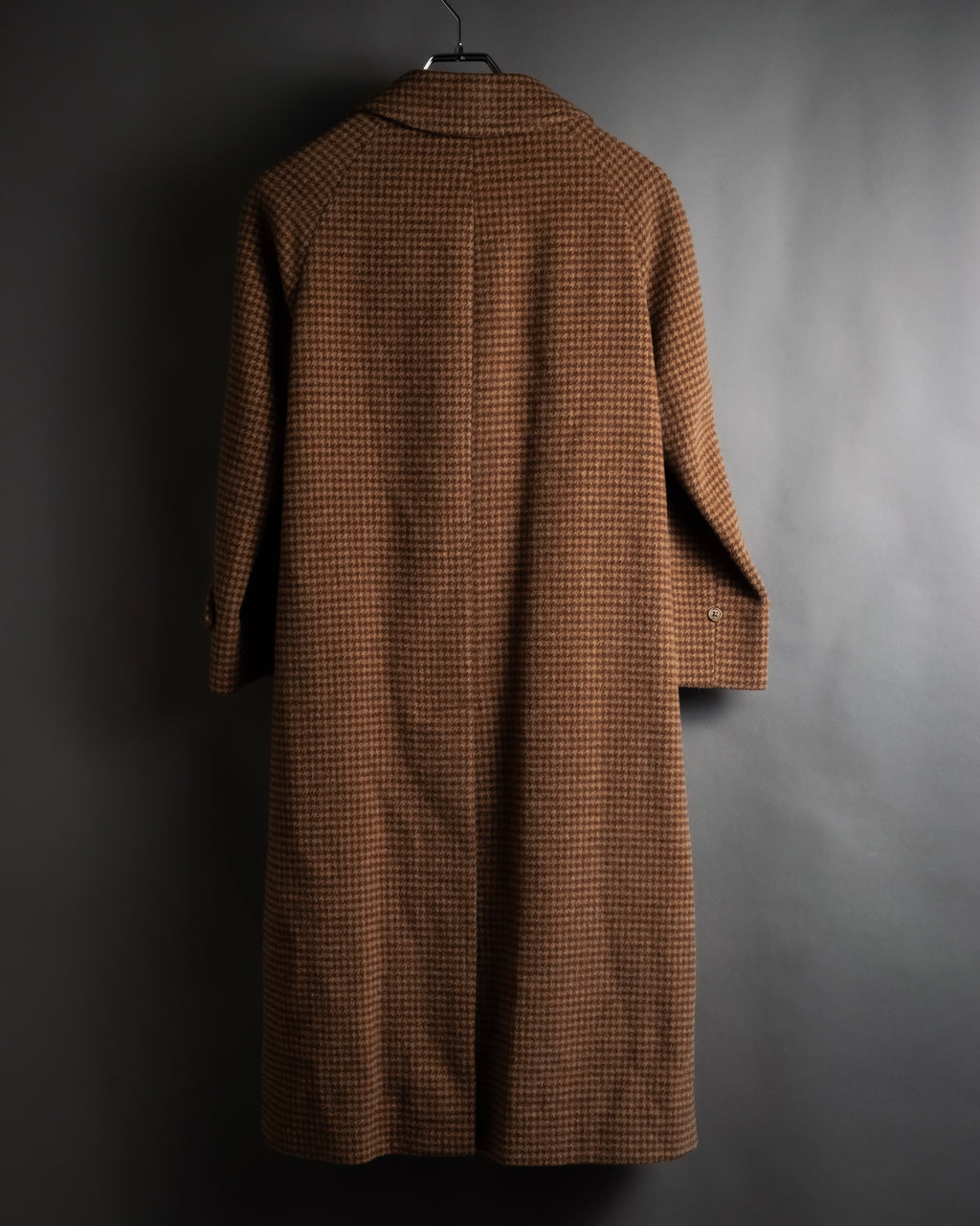 "Burberrys" 80’s-90’s Belted tweed check coat
