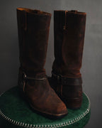 "GUCCI" 00’s equestrian harness long boots