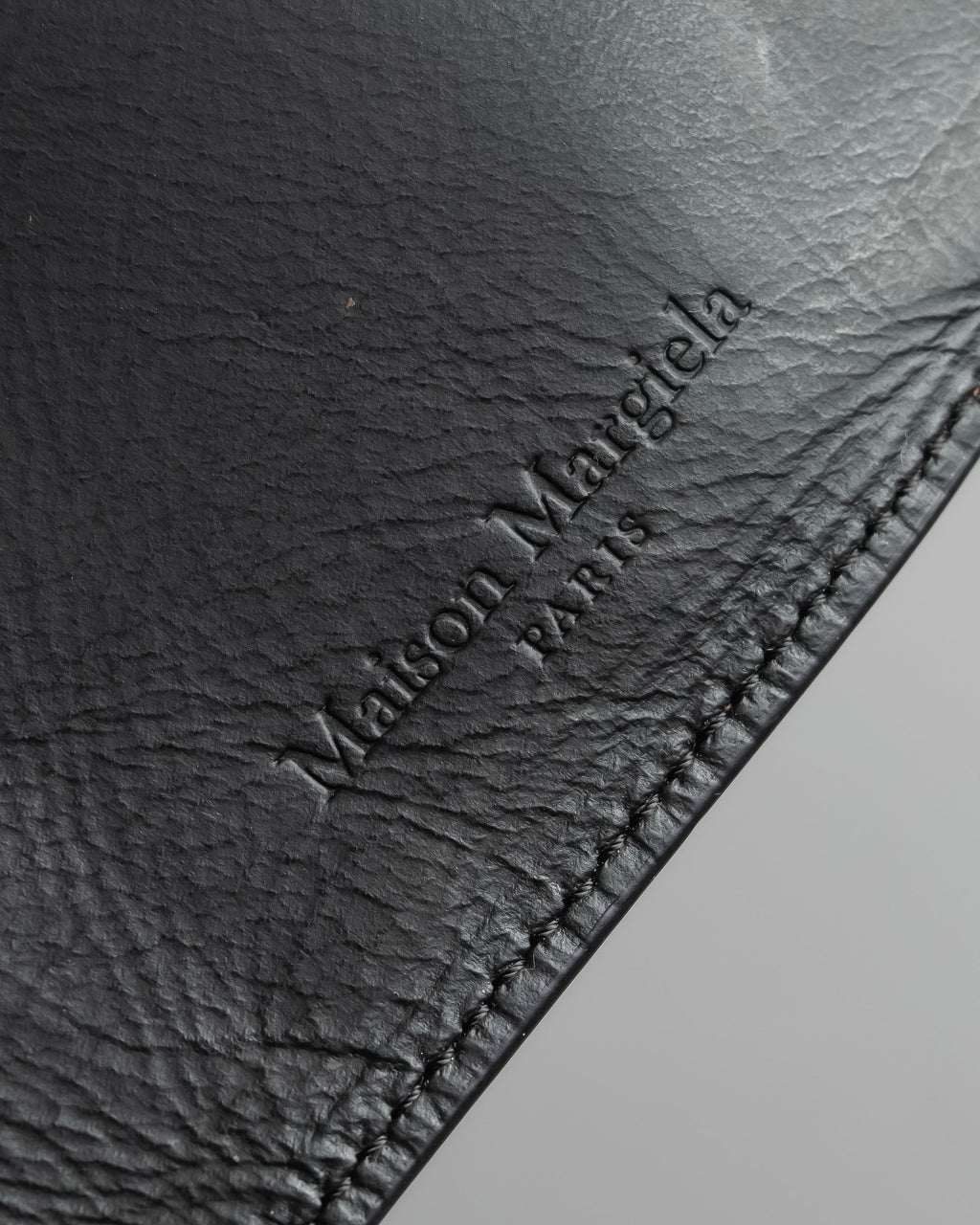 "MAISON MARGIELA" 4-tag design leather money clip