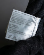 "CHANEL" Back button design flared maxi skirt