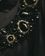 "CELINE" 00's Embellished silk coat