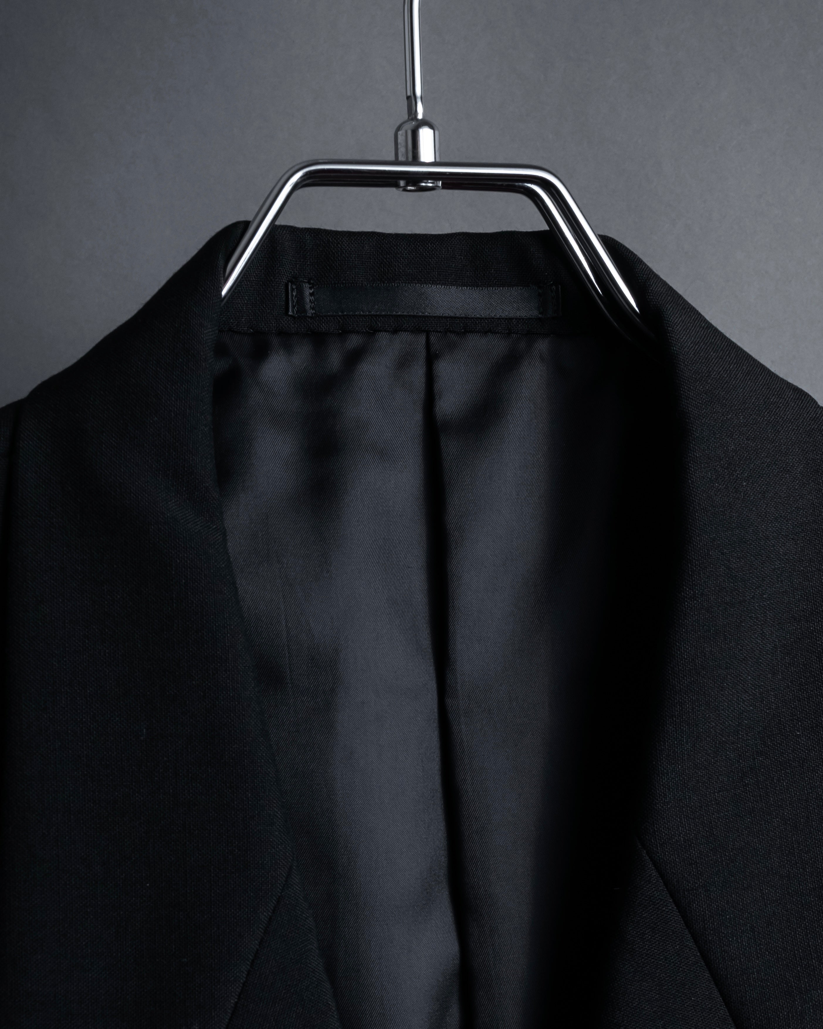 "YVES SAINT LAURENT" Straight tailoring design set up