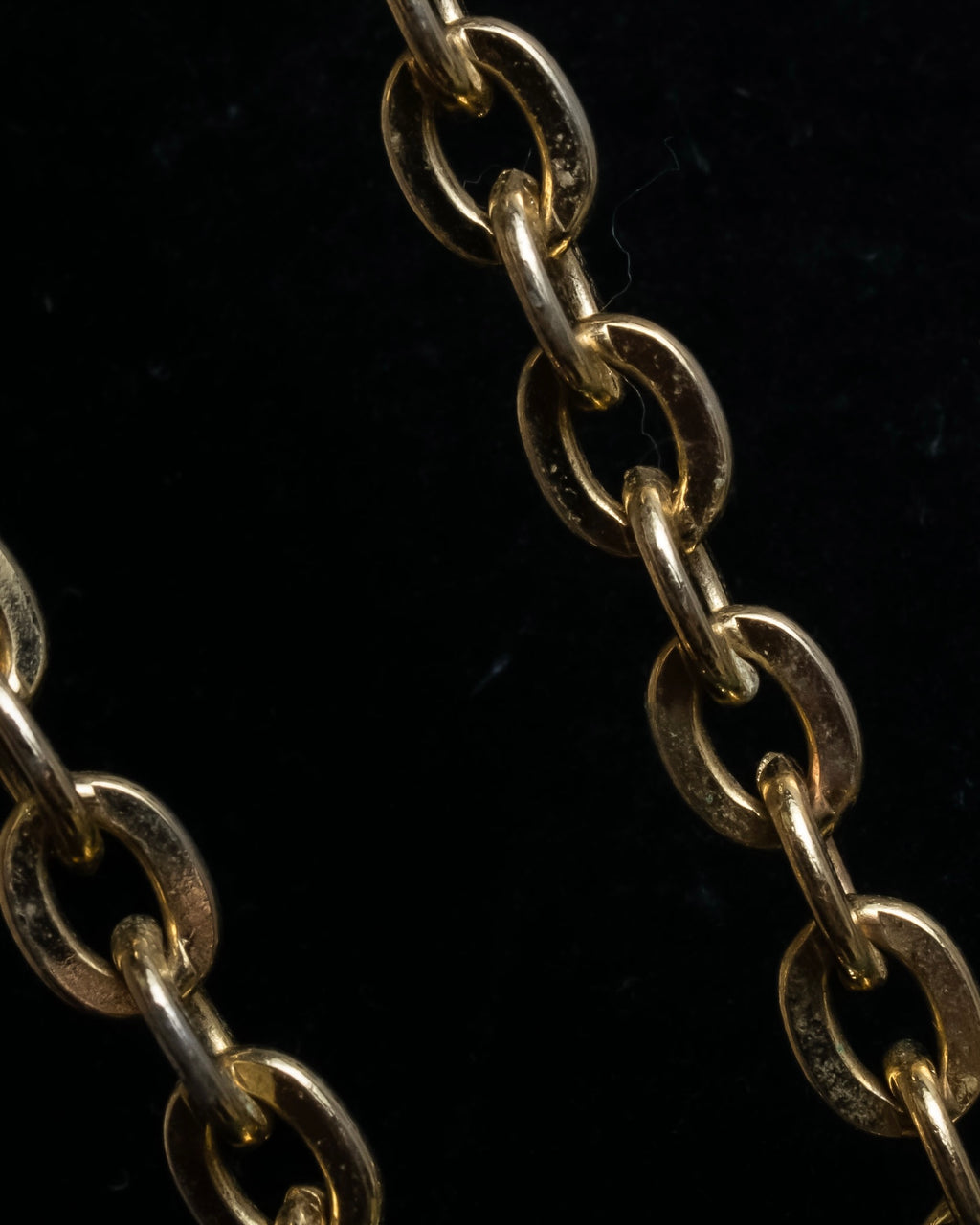 "YVES SAINT LAURENT" Crystal-embellished gold necklace