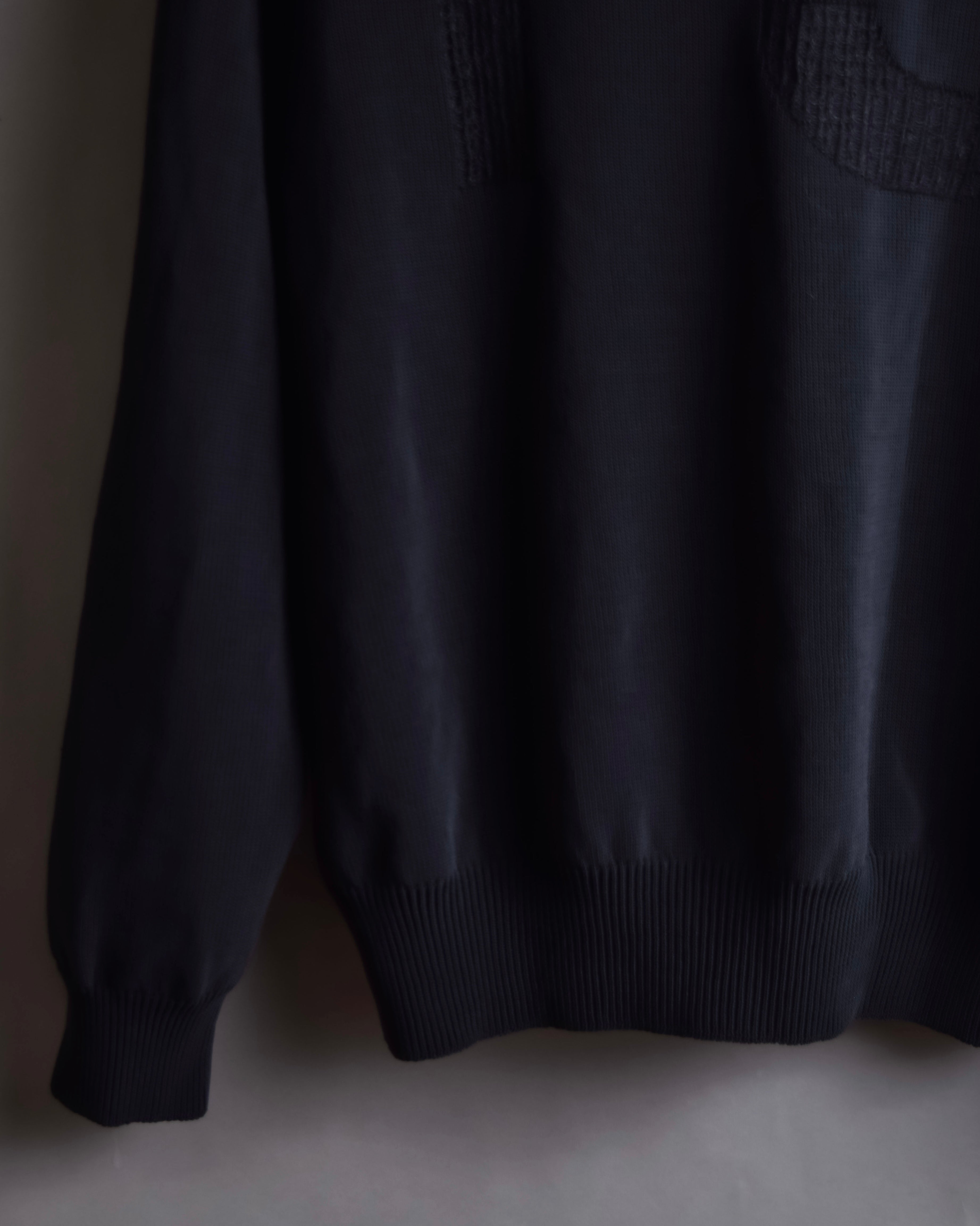 "Y-3" Logo engraved knit pullover