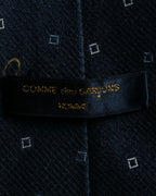 "COMME des GARCONS HOMME" Square small pattern motif necktie