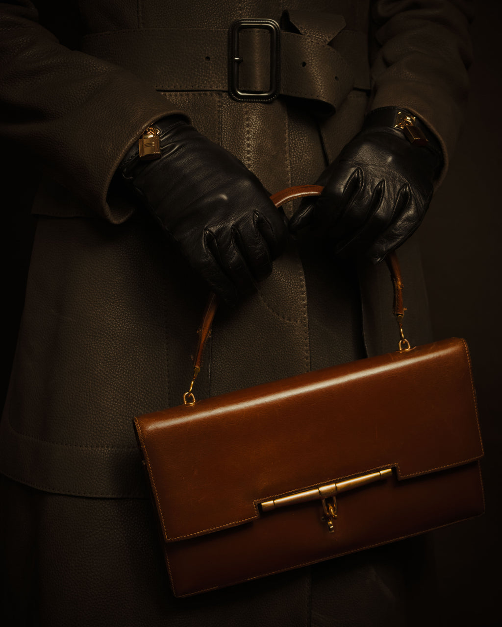 –SPECIAL– "HERMES"
60’s-70’s Palonier box calf top handle bag