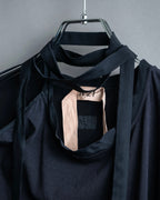 N21 NUMERO VENTUNO Oversized string design tops