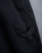 "LOEWE" Three-dimensional pattern design wide slacks