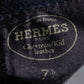 "HERMES" H motif design suede leather gloves