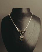 "Christian Dior" 80's-90's Emerald green pendant necklace