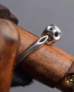 "Precious metals Platinum 900 jewelry ring"