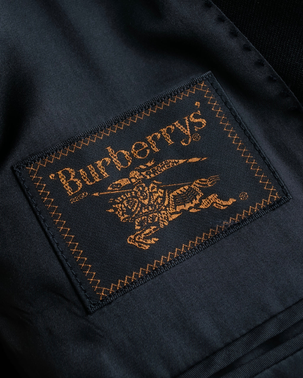 "BURBERRYS" Mohair mix classical tailored three-piece suit