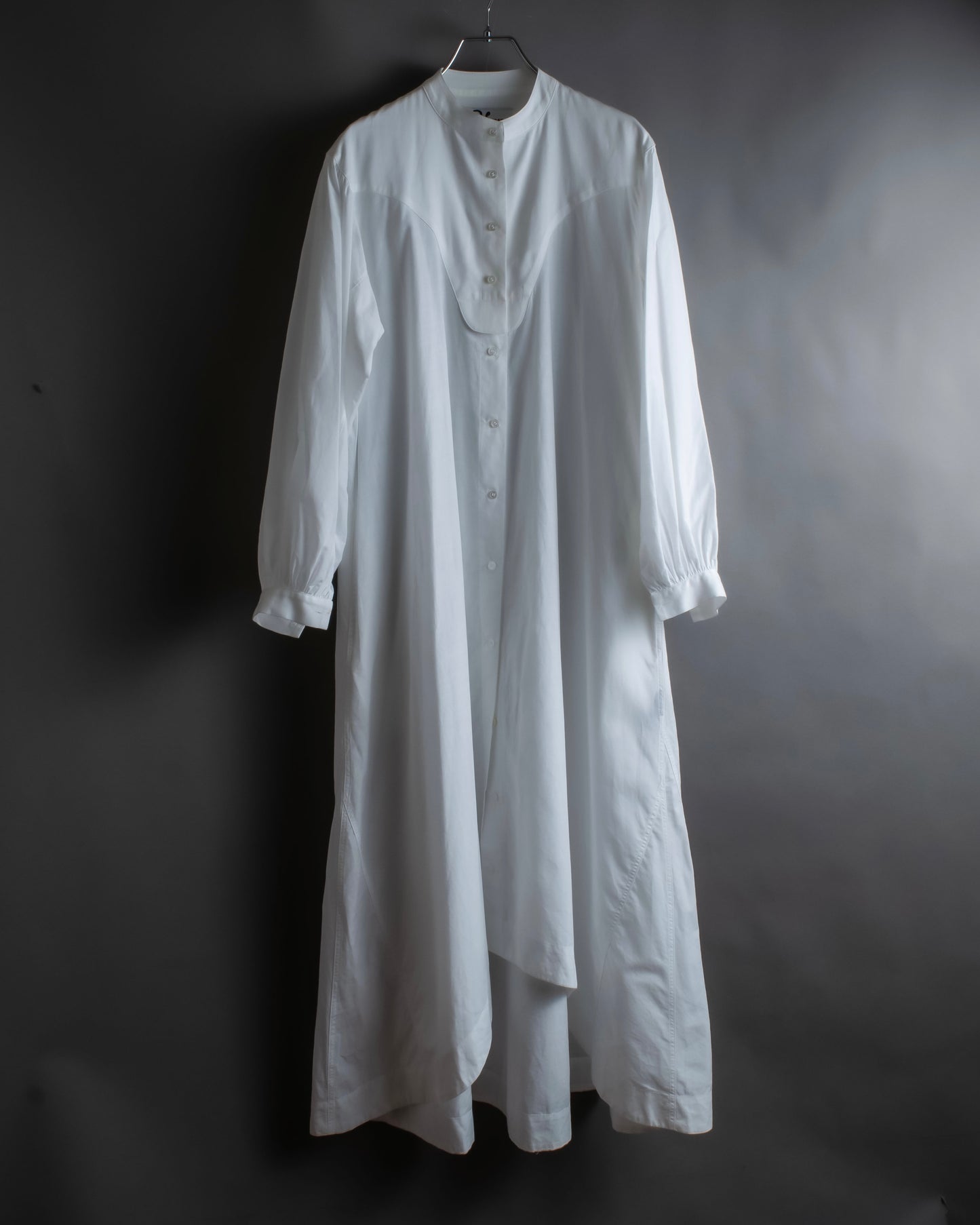 "Cabana" No colour cotton linen maxi shirt onepiece