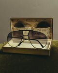 "Christian Dior" 80's Oversized aviator sunglasses