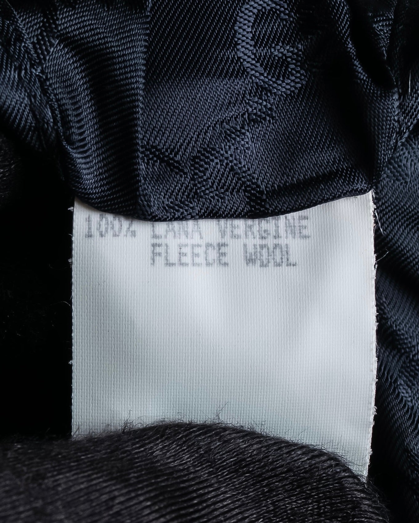 "GUCCI" 90's Beautiful draping fly-front tailored jacket