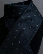 "COMME des GARCONS HOMME" Square small pattern motif necktie