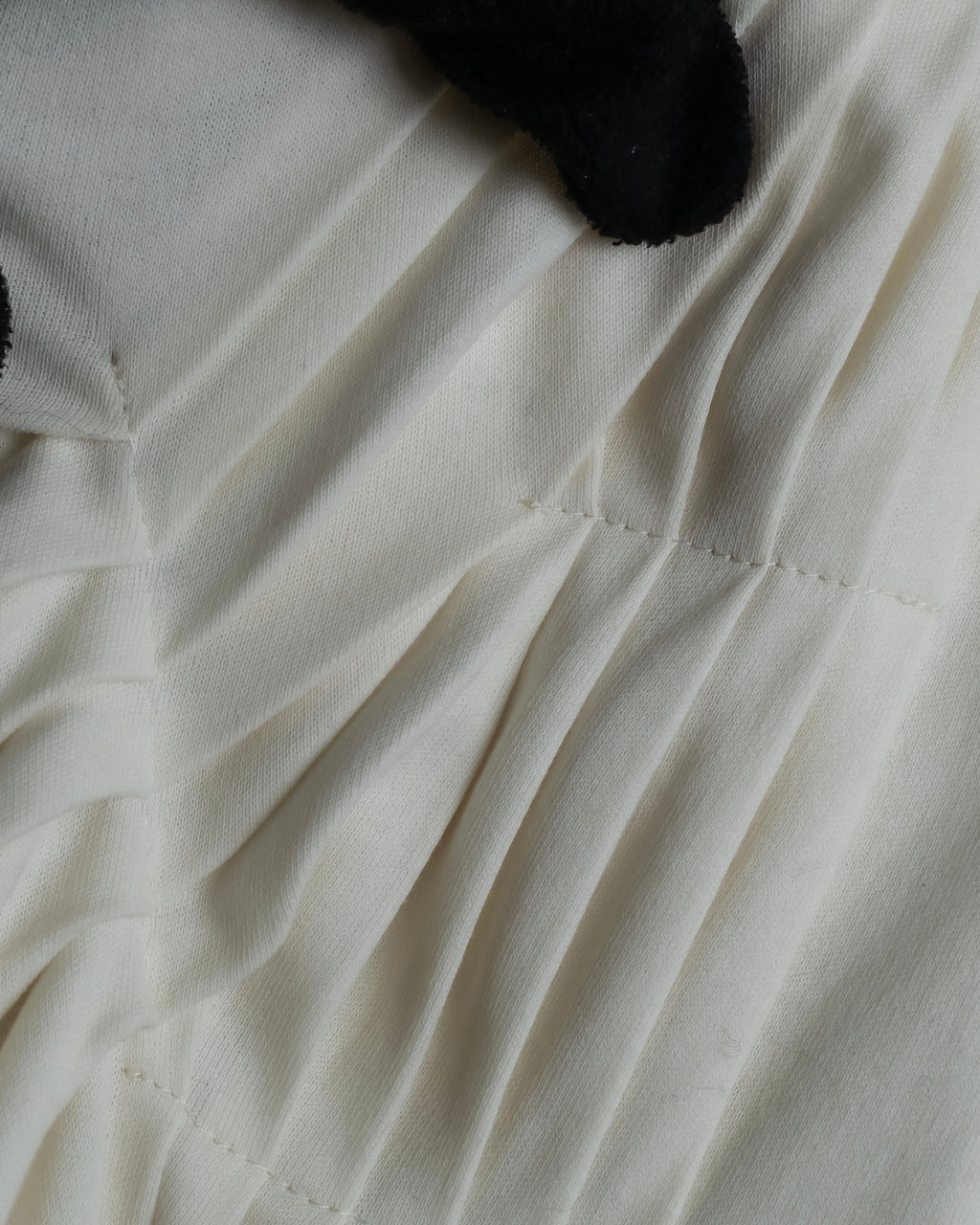 "JIL SANDER" Asymmetrical tuck gather detail long dress