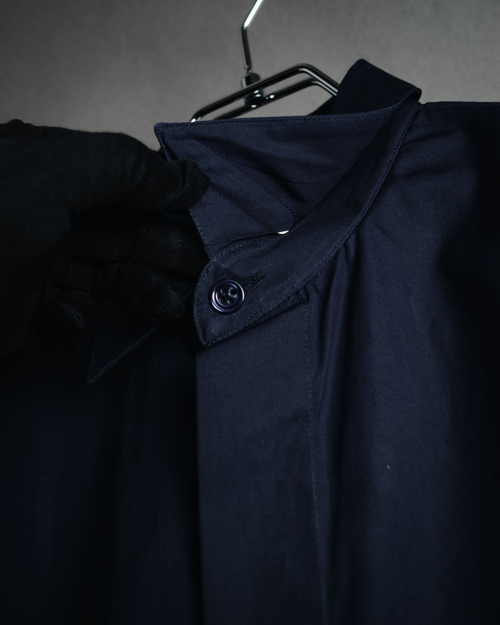 "Dior" 2017 AW Minimal fly-front bee-embroidered shirt